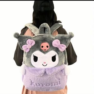 Kuromi Plush Backpack